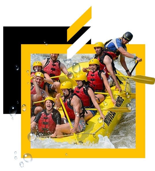 Rafting Nouveau Monde | Rafting en eau vive sur la rivière Rouge