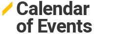 Calendar of Events
